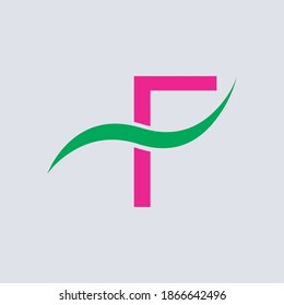 F Letter Logo Template Illustration Design. Vector EPS 10.