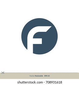 F Letter Logo Template Illustration Design. Vector EPS 10.