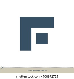 F Letter Logo Template Illustration Design. Vector EPS 10.