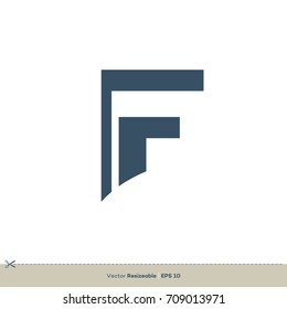 F Letter Logo Template Illustration Design. Vector EPS 10.