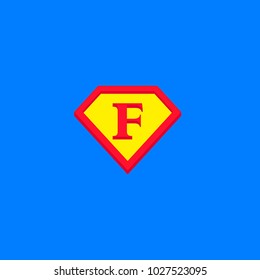 F letter logo template modern