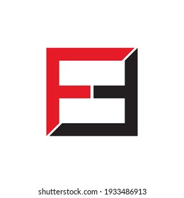 F F Letter Logo template vector icon design
