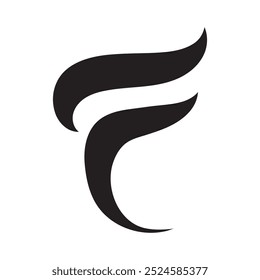 Vector de Plantilla del logotipo de la letra F