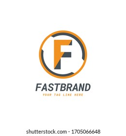 F letter  logo template,f icon.