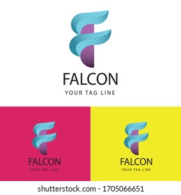 F letter  logo template,f icon.