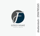 F letter logo, text, f type, f logo, typography, letter, alphabet, font f logo fully editable vector template