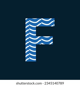 F letter logo or f text logo and f word logo design.