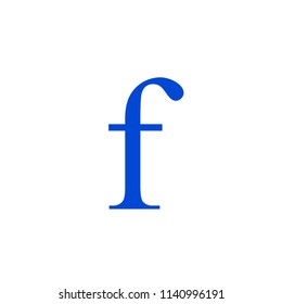 f letter logo variation