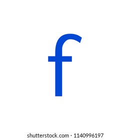 f letter logo variation