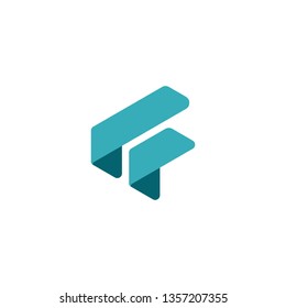 f letter logo vector modern graphic