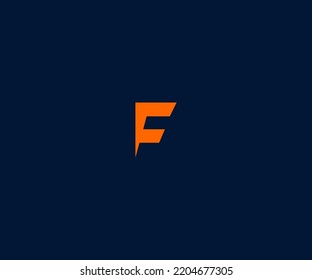 F-Letter-Logo-Vektorvorlage Abstraktes Monogramm-Symbol