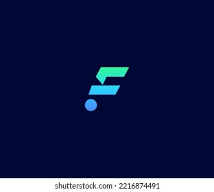 F Letter Logo Vector Template Abstract Monogram Symbol