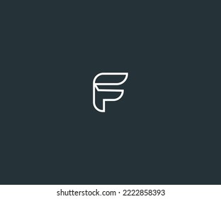 F Letter Logo Vector Template Abstract Monogram Symbol. Usable for Business sport, technology, fashion, digital And future creative logo