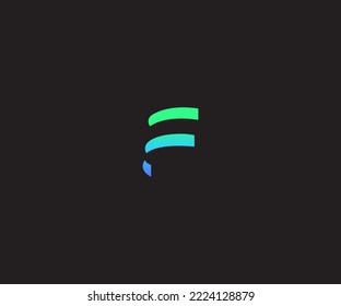 F Letter Logo Vector Template Abstract Monogram Symbol. Usable for Business sport, technology, fashion, digital And future creative logo