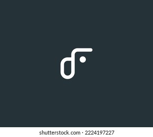 F Letter Logo Vector Template Abstract Monogram Symbol. Usable for Business sport, technology, fashion, digital And future creative logo