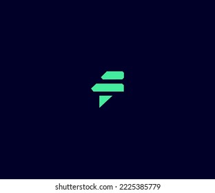 F Letter Logo Vector Template Abstract Monogram Symbol. Usable for Business sport, technology, fashion, digital And future creative logo