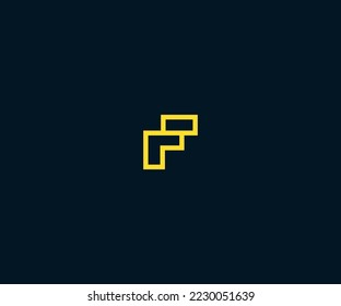 F Letter Logo Vector Template Abstract Monogram Symbol. Usable for Business sport, technology, fashion, digital And future creative logo