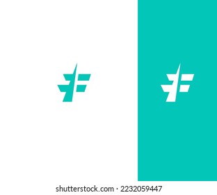 F Letter Logo Vector Template Abstract Monogram Symbol. Usable for Business sport, technology, fashion, digital And future creative logo