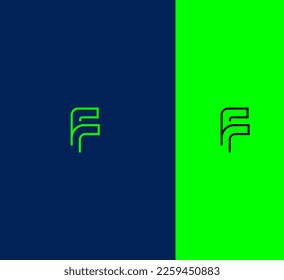 F Letter Logo Vector Template Abstract Monogram Symbol 