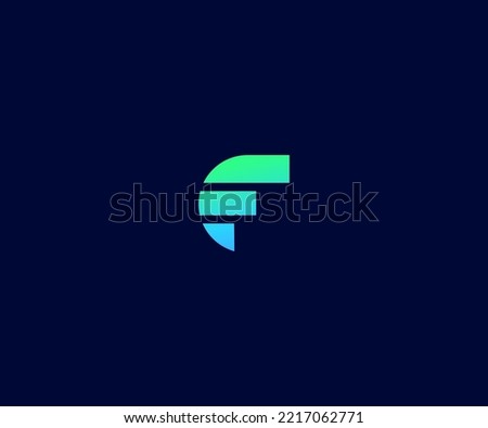 F Letter Logo Vector Template Abstract Monogram Symbol