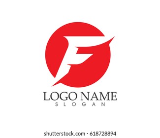 F Logo Design Images, Stock Photos & Vectors | Shutterstock