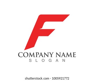 F Letter Logos Symbols Template Icons Stock Vector (Royalty Free ...