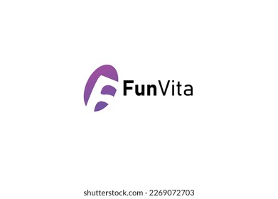 F diseño del logotipo de marca de letra, f logotipo corporativo, f marca de letra