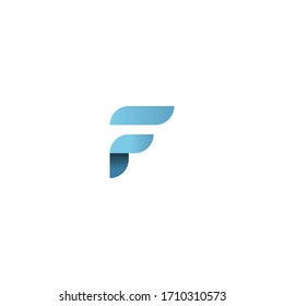 F Letter Minimalist Logo Design