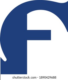 F letter modern logo design