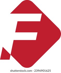 F letter modern logo design