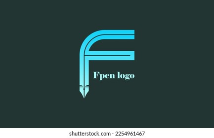 F Brief und Stift Logo.
