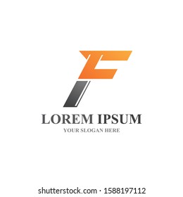 F Letter vector icon illustration design