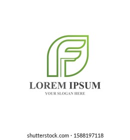 F Letter vector icon illustration design