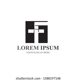 F Letter vector icon illustration design