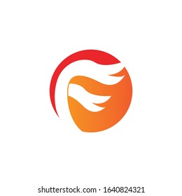 F Letter vector icon illustration design