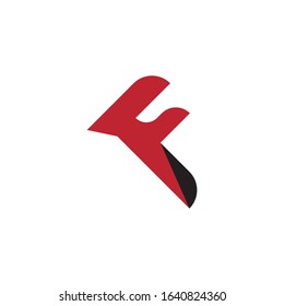 F Letter vector icon illustration design