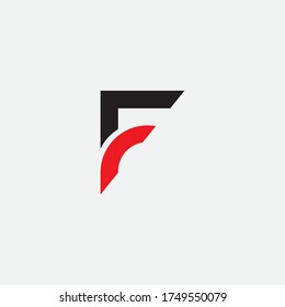 F Letter vector icon illustration design