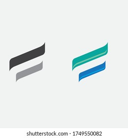 F Letter vector icon illustration design