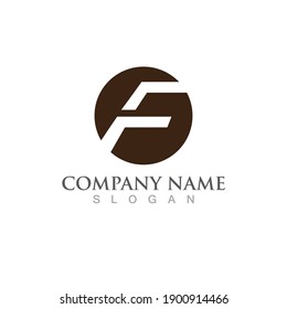 F Letter vector icon illustration design