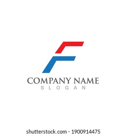 F Letter vector icon illustration design