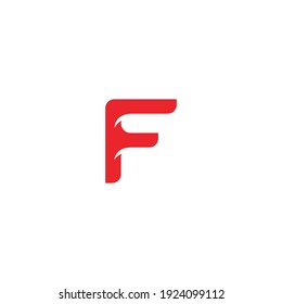 F Letter vector icon illustration design