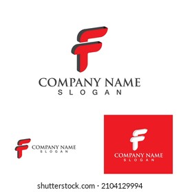 F Letter vector icon illustration design
