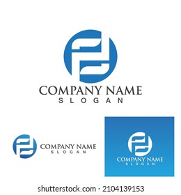 F Letter vector icon illustration design