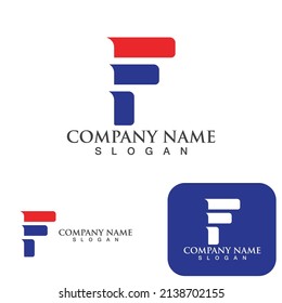 F Letter vector icon illustration design