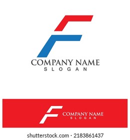 F Letter vector icon illustration design