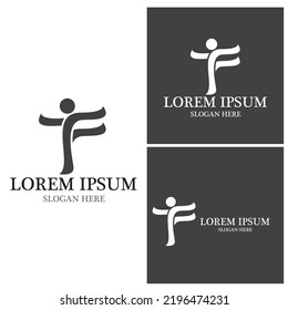 F Letter vector icon illustration design