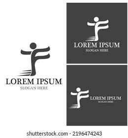 F Letter vector icon illustration design