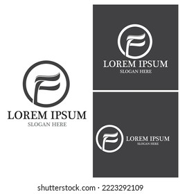 F Letter vector icon illustration design