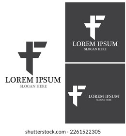 F Letter vector icon illustration design
