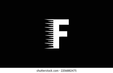 F letter vector logo abstract